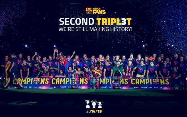 FC barcelona photos winners uefa champions league wide.