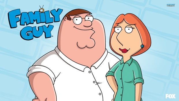 Family Guy Lois and Peter Griffin Wallpaper HD 1080p.