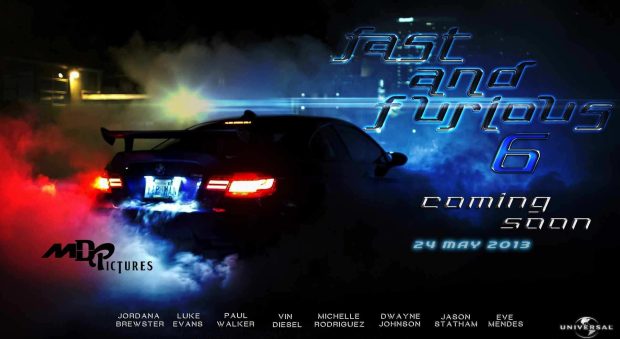 Fast and Furious 6 Poster Wallpapers.