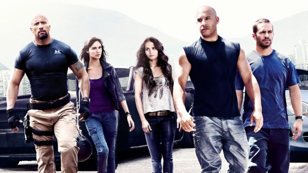 Fast and Furious 7 Full HD Wallpaper.