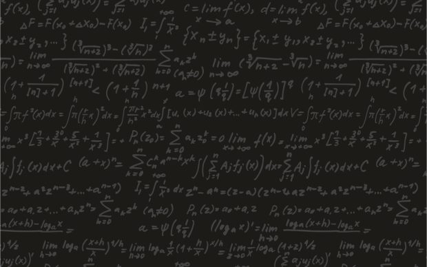 Formula math text texture wallpaper.