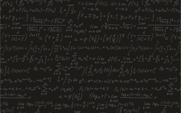 Formula math text texture wallpaper.
