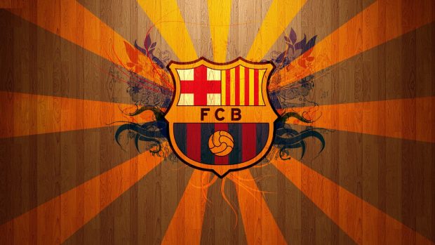 Free Download Barcelona Logo Wallpaper.