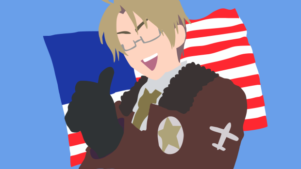 Free vector wallpaper hetalia america by crestie.