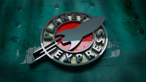 Futurama Planet Express Logo.