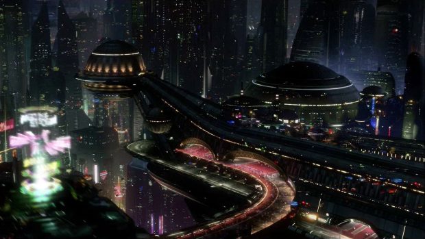 Futuristic City Wallpaper.