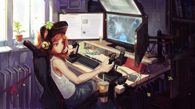 Gamer Girl Wallpapers.