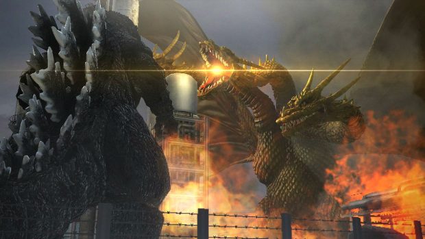 Godzilla Backgrounds action adventure sci fi dinosaur monster creature horror fantasy dark dragon.