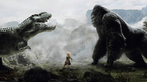 Godzilla vs king kong HD wallpapers.