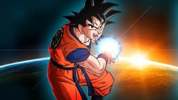 Goku Kamehameha Dragon Ball Z Wallpaper.