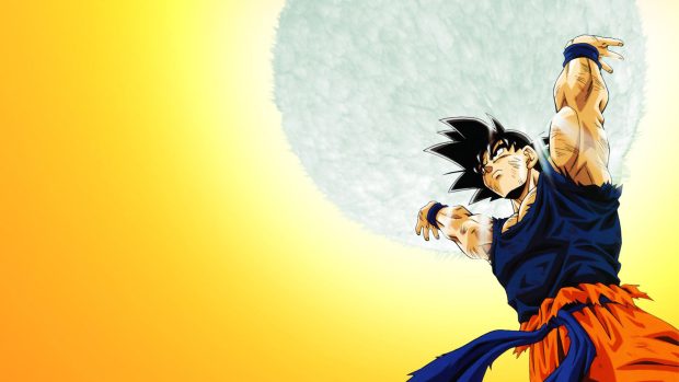 Goku with Genkidama Wallpaper HD.