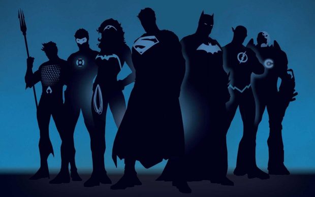 HD comics justice league superheroes backgrounds.