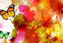 Hd Watercolor Art Abstract Butterfly Wallpapers.