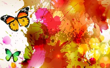 Hd Watercolor Art Abstract Butterfly Wallpapers.