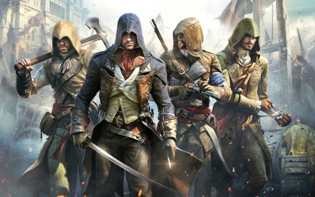 Hd assassins creed unity high poster wallpapers wide.