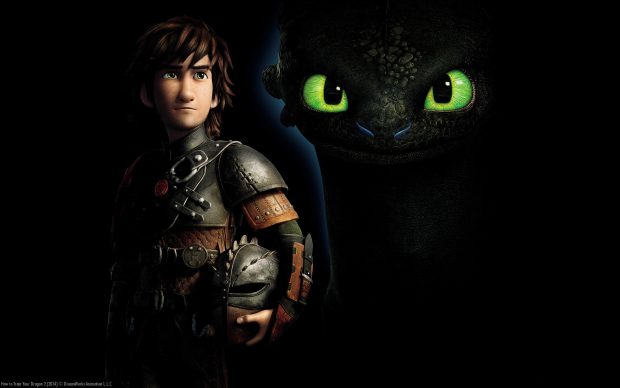 Hiccup and Toothless Wallpapers.