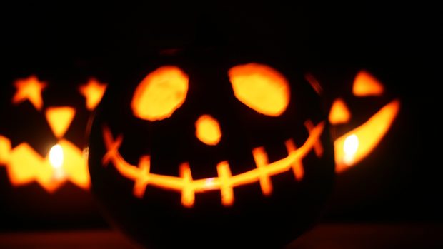 Horror Happy Helloween Wallpaper HD.