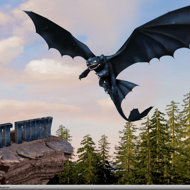 How to train your dragon toothless flight  2048x2048.