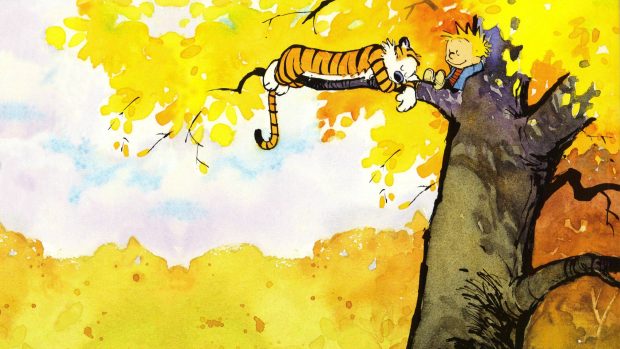 Images Cute Calvin and Hobbes Wallpapers.