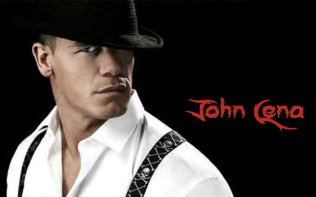 John Cena In Black Cap.