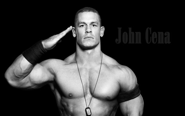 John Cena Saluting Wallpaper HD.