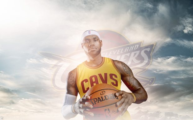 King James 2015 Cleveland Cavaliers Wallpaper.