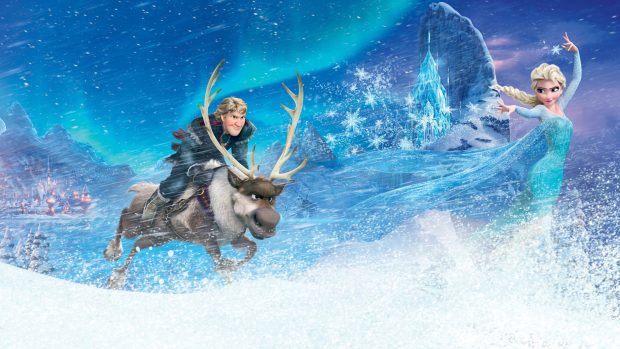 Kristoff elsa in frozen backgrounds.