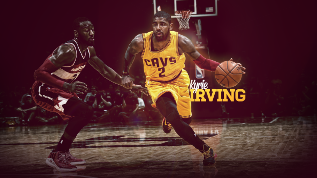 Kyrie Irving Player Cleveland Cavaliers Wallpaper.