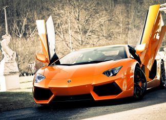 Lamborghini Aventador Background.