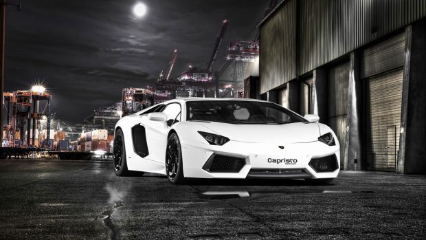 Lamborghini Aventador HD Background.