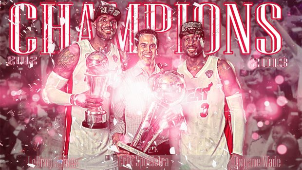 LeBron Spo Wade 2013 NBA Champions 1920x1080 Wallpaper.