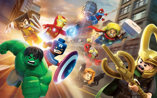Lego Marvel Super Heroes Wallpaper.