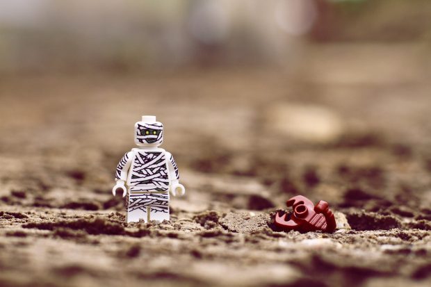 Lego bokeh wallpaper HD.