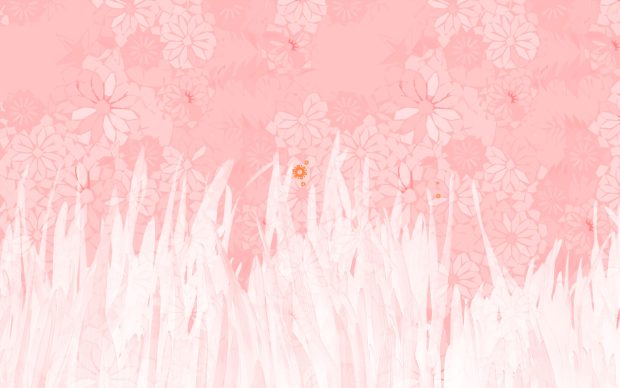 Light Pink Nature Wallpaper.