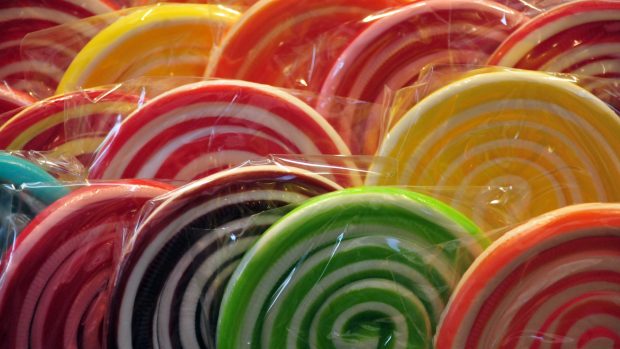 Lollipops candy chocolate colorful high quality.