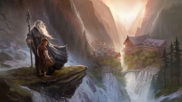 Lord Of The Rings Cartoon Wallpapers Free Download.