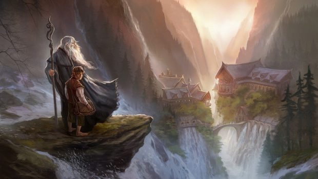 Lord Of The Rings Cartoon Wallpapers Free Download.