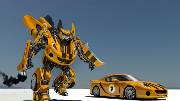 Machine Robot Transformers Wallpaper.