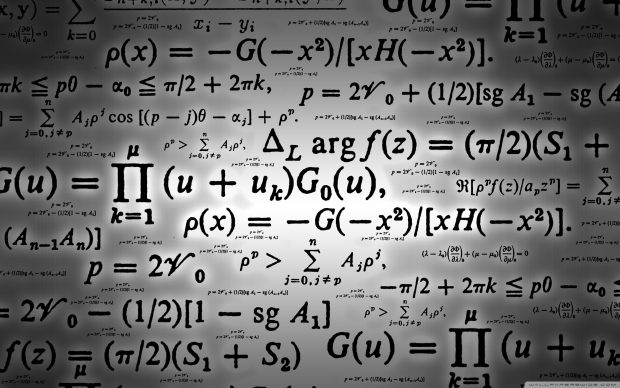 Mathematics HD desktop wallpaper.