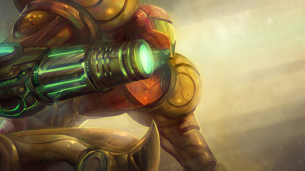 Metroid Samus Aran Wallpaper.