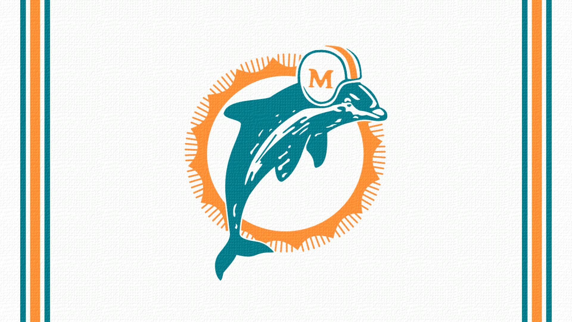 Miami Dolphins Logo Wallpaper 