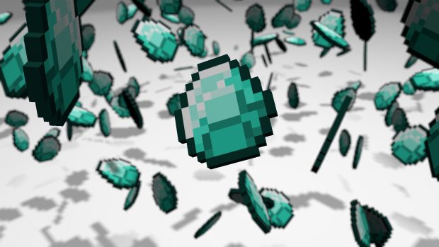 Minecraft diamonds wallpaper hd wallpapers.