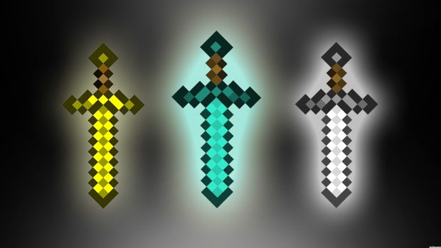 Minecraft sword wallpapers HD.