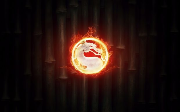 Mortal kombat logo wallpapers desgins.