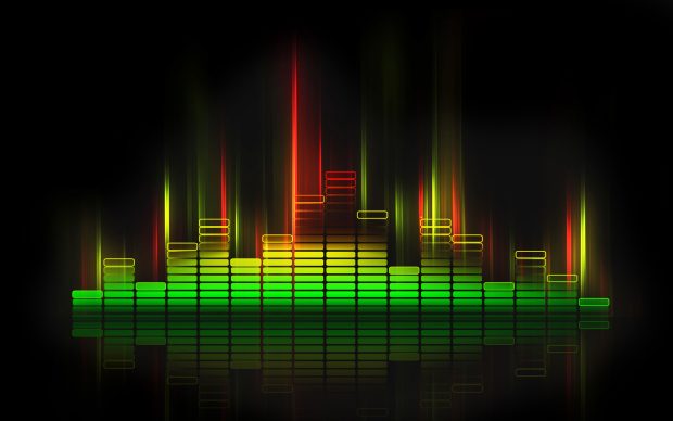 Music Backgrounds For Desktop sound waves.