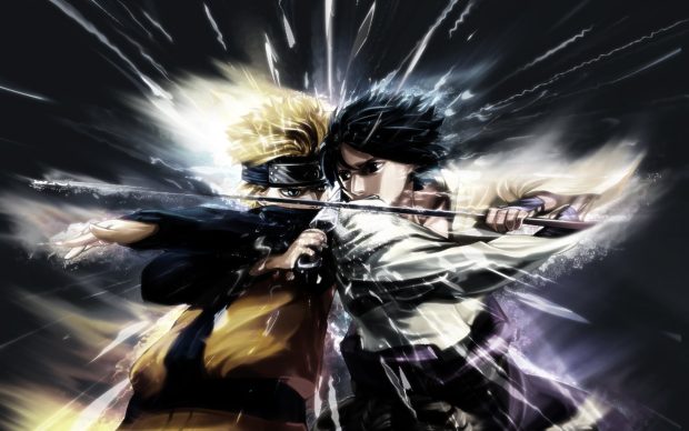 Naruto Vs Sasuke Free Wallpapers.