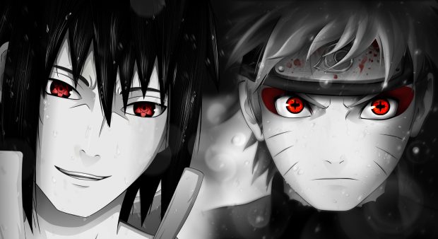 Naruto Vs Sasuke HD Resolution Wallpaper.