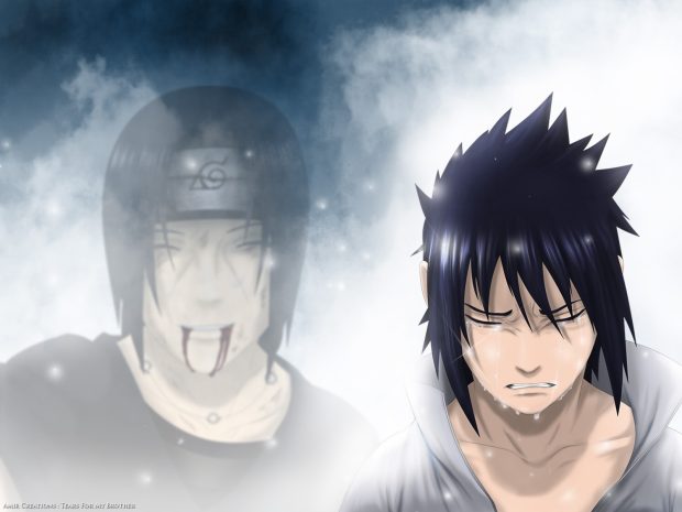 Naruto Vs Sasuke HD Wallpaper Photo.