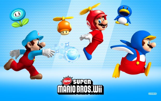 New Super Mario Bros Wii Wallpapers.