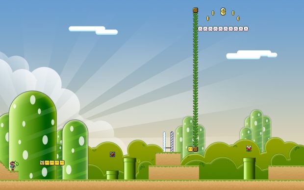 New Super Mario Game Wallpapers.